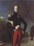 Jean Auguste Dominique Ingres Portrait of Duke Ferdinand-Philippe of Orleans (mk04) oil on canvas